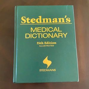 Stedman’s 25th Edition Medical Dictionary